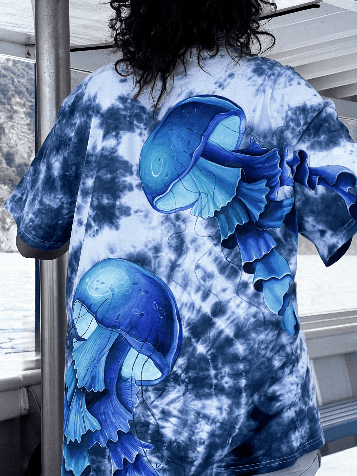 "Tranquility" Tricou Unisex Oversized